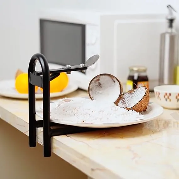 D&V Engineering Metal Tabletop Coconut Scraper